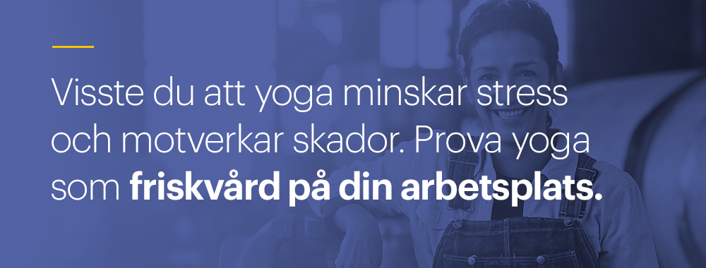 Yoga som friskvård på Yogashala Stockholm