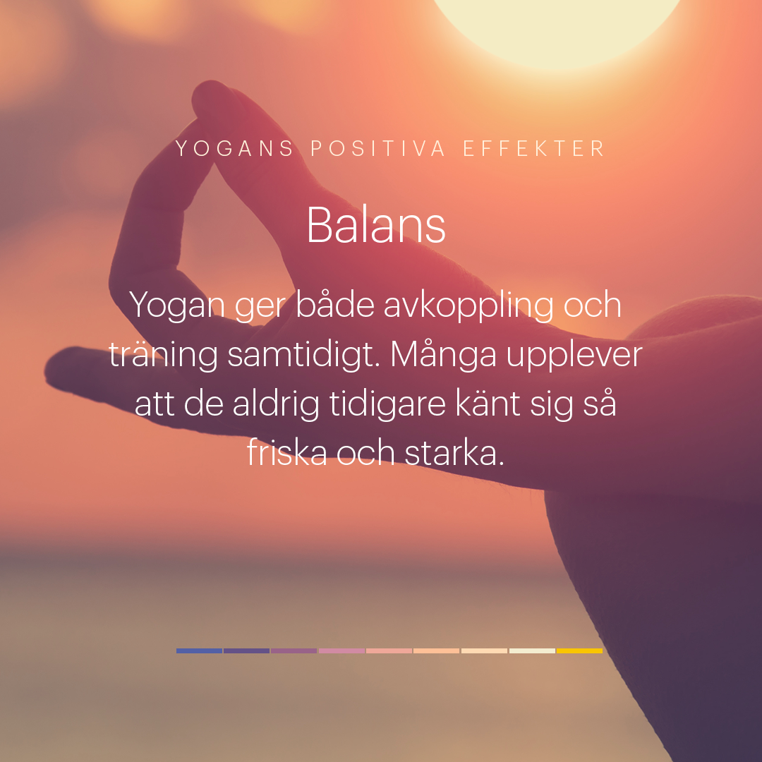 Yogans positiva effekter