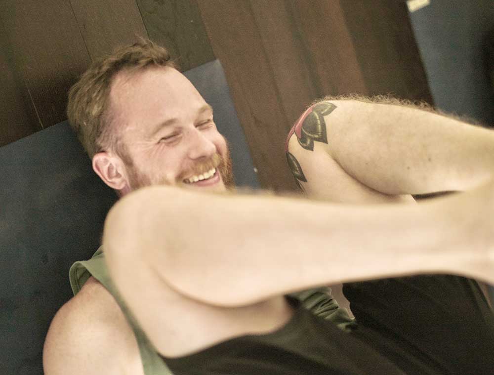 Yoga för stela män kurs